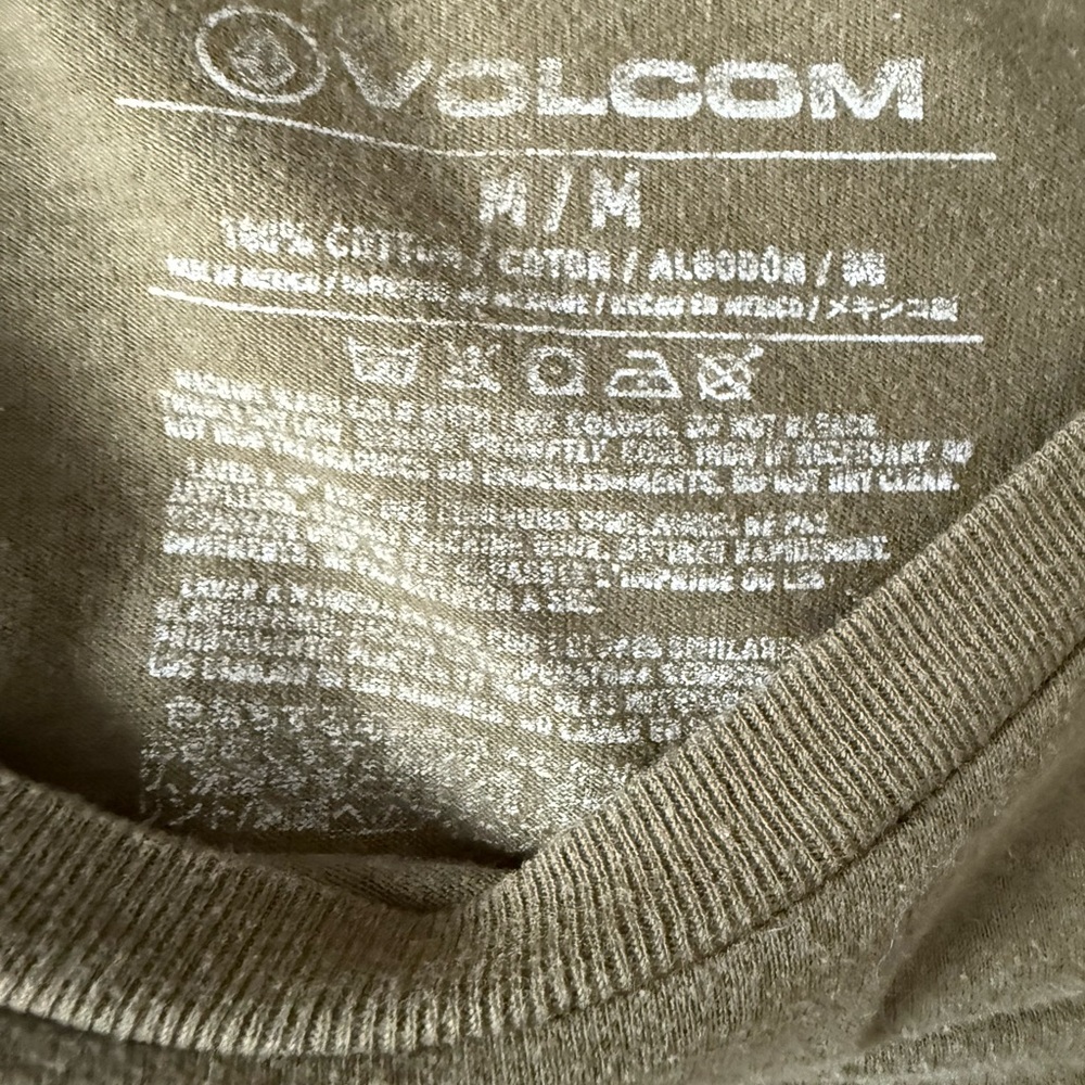 Volcom Khaki Graphic Tee - Picture 4 of 4